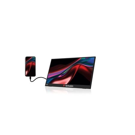 Picture of Verbatim 14" FHD Touch Portable Monitor LIGHT with Wireless Power Supply incl. Power Bank